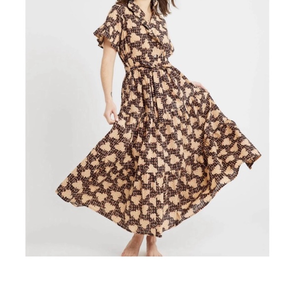 Mille “Victoria” Floral Print Maxi Dress, size L - Picture 7 of 7